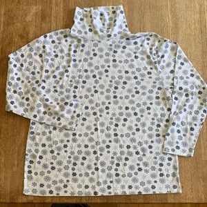 Vintage Snowflake turtle neck